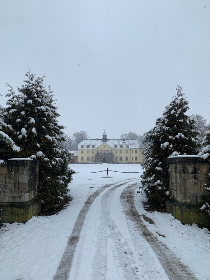 Hotel Garni Schloss Grochwitz 黑尔茨贝格 外观 照片
