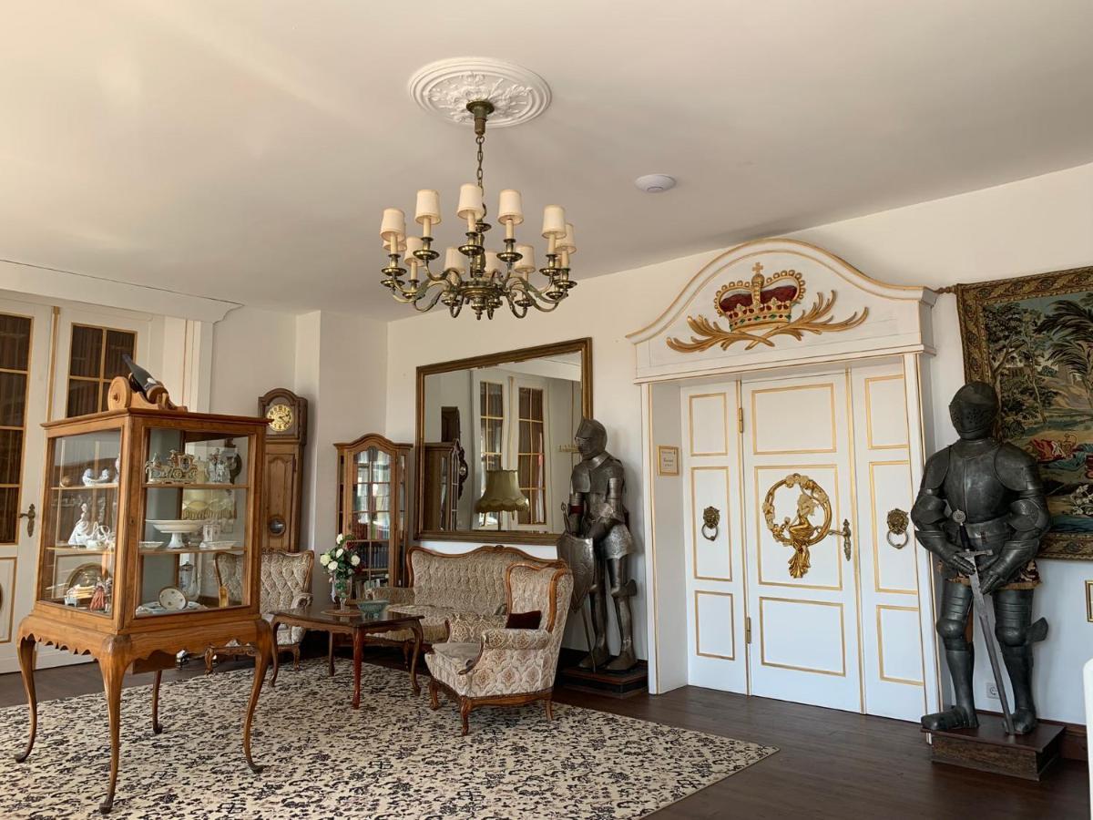 Hotel Garni Schloss Grochwitz 黑尔茨贝格 外观 照片