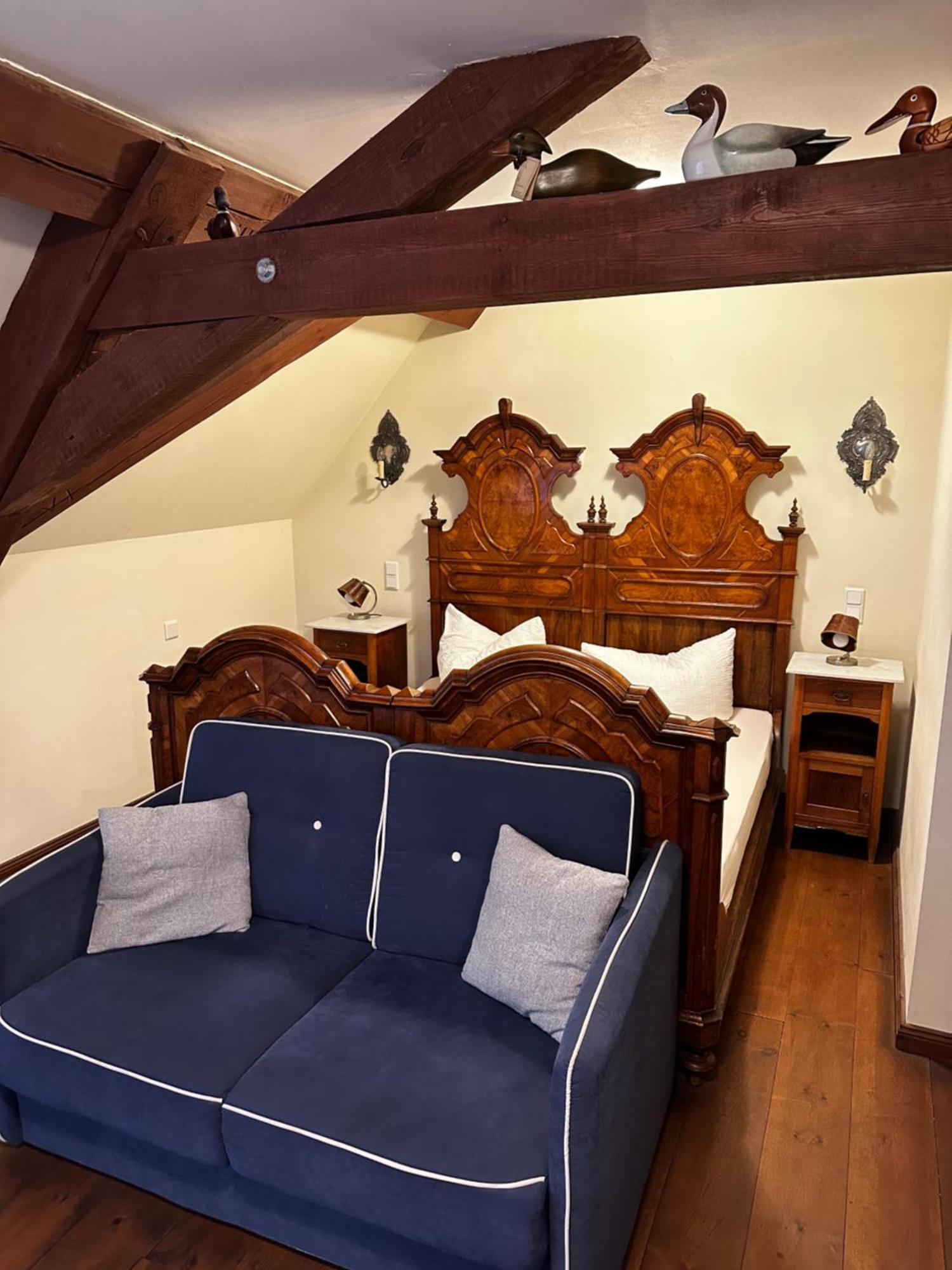 Hotel Garni Schloss Grochwitz 黑尔茨贝格 外观 照片