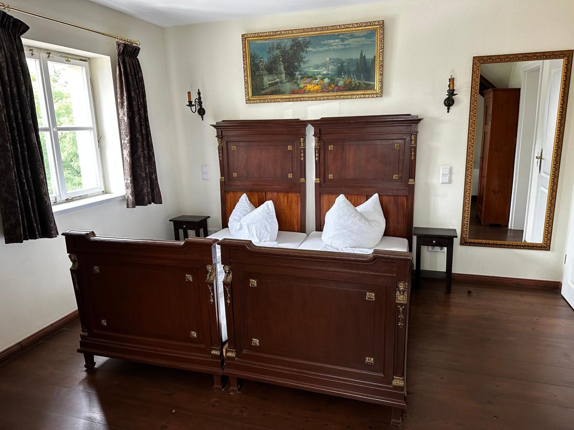 Hotel Garni Schloss Grochwitz 黑尔茨贝格 外观 照片